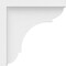 Ekena Millwork Standard Bryant Architectural Grade PVC Bracket, 2"W x 9"D x 9"H BKTP02X09X09BRY - alternate 2